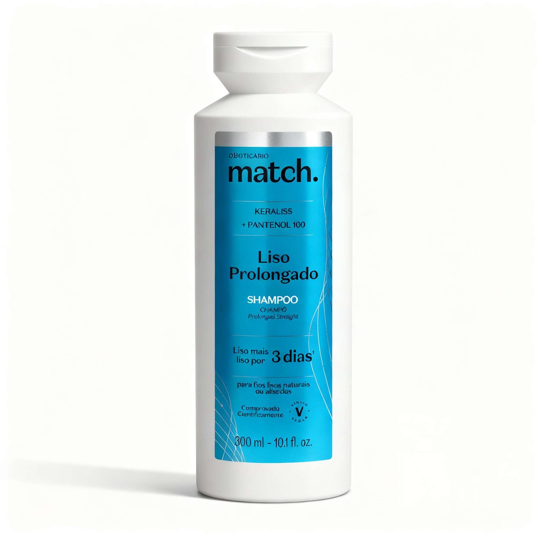 Shampoo Match Liso Prolongado 300ml