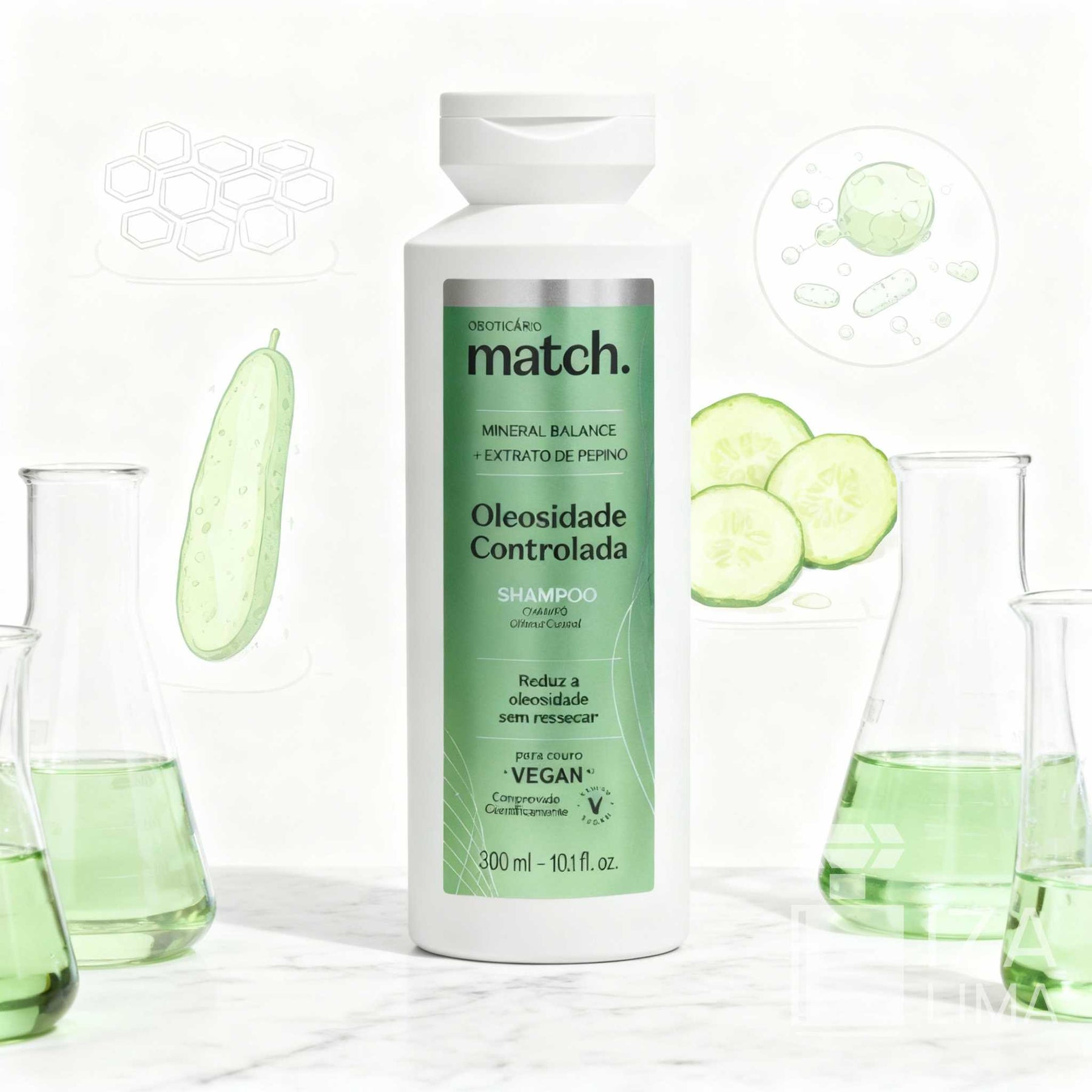Shampoo Match Oleosidade Controlada 300 ml