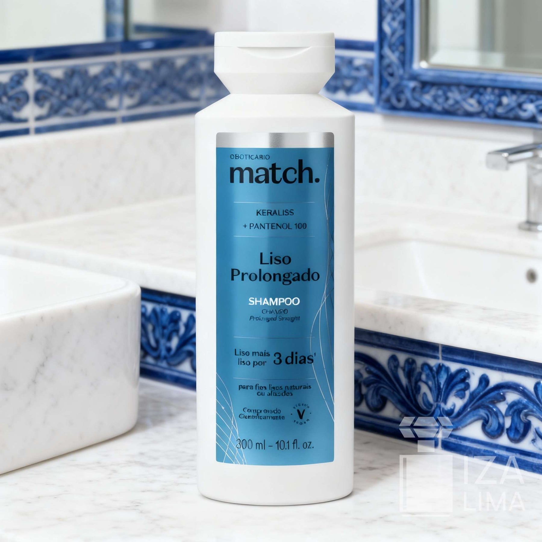 Shampoo Match Liso Prolongado 300ml