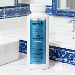 Shampoo Match Liso Prolongado 300ml