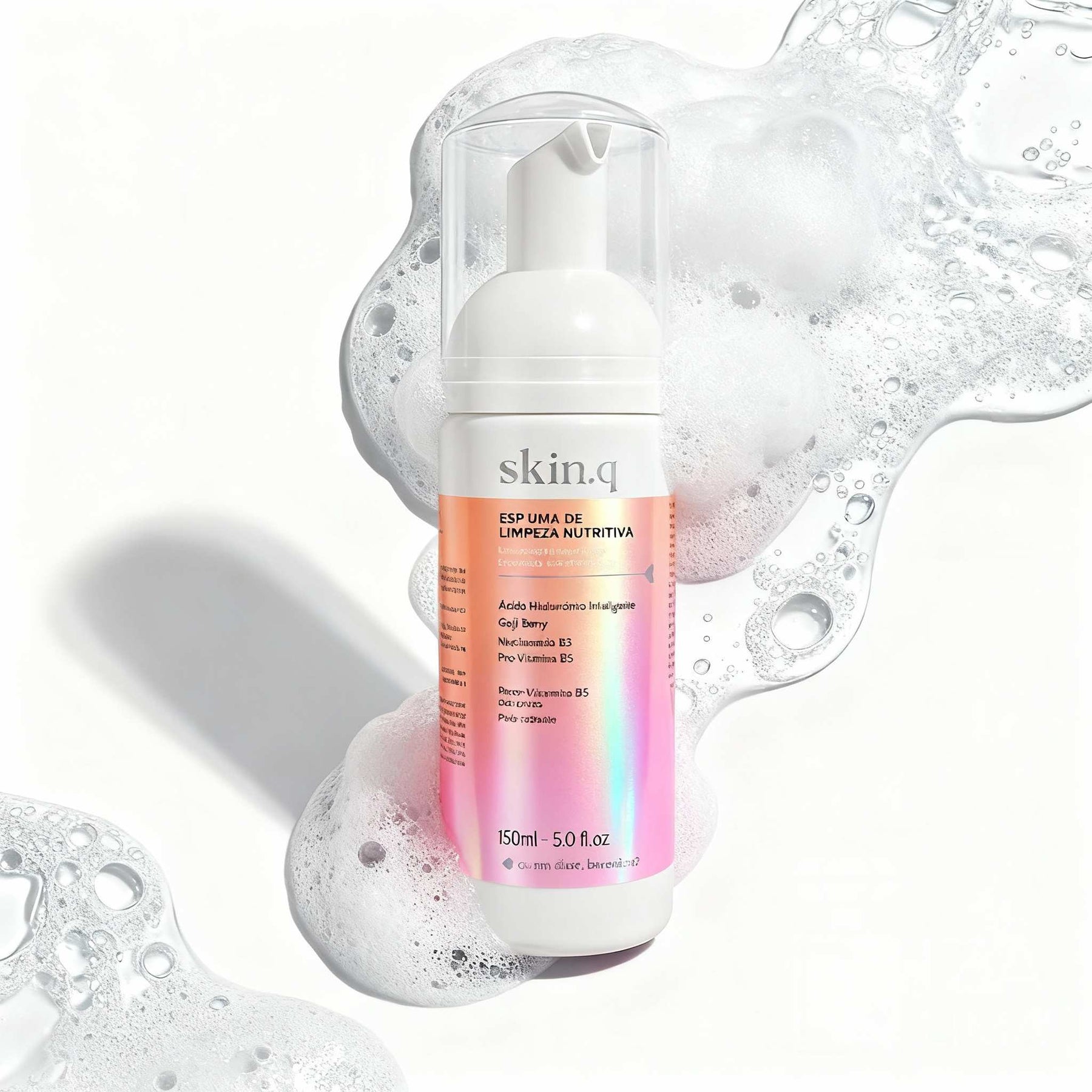 Espuma de Limpeza Nutritiva Skin.q 150 ml