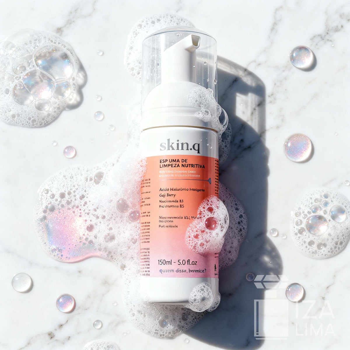Espuma de Limpeza Nutritiva Skin.q 150 ml