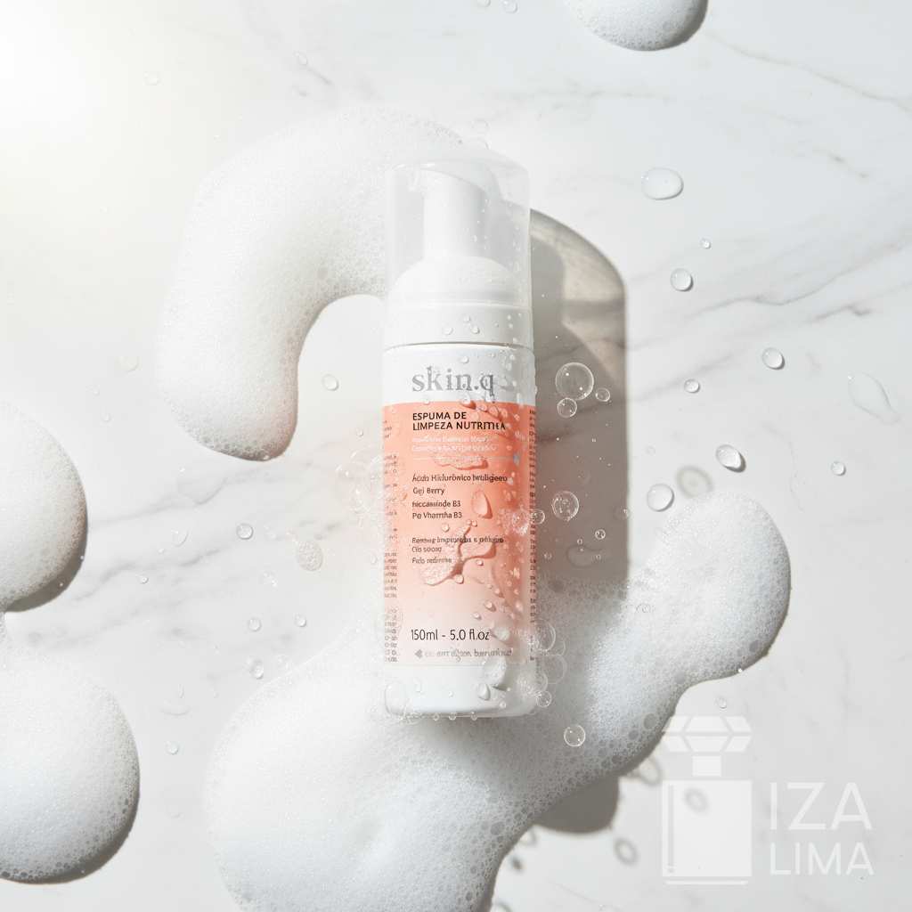 Espuma de Limpeza Nutritiva Skin.q 150 ml
