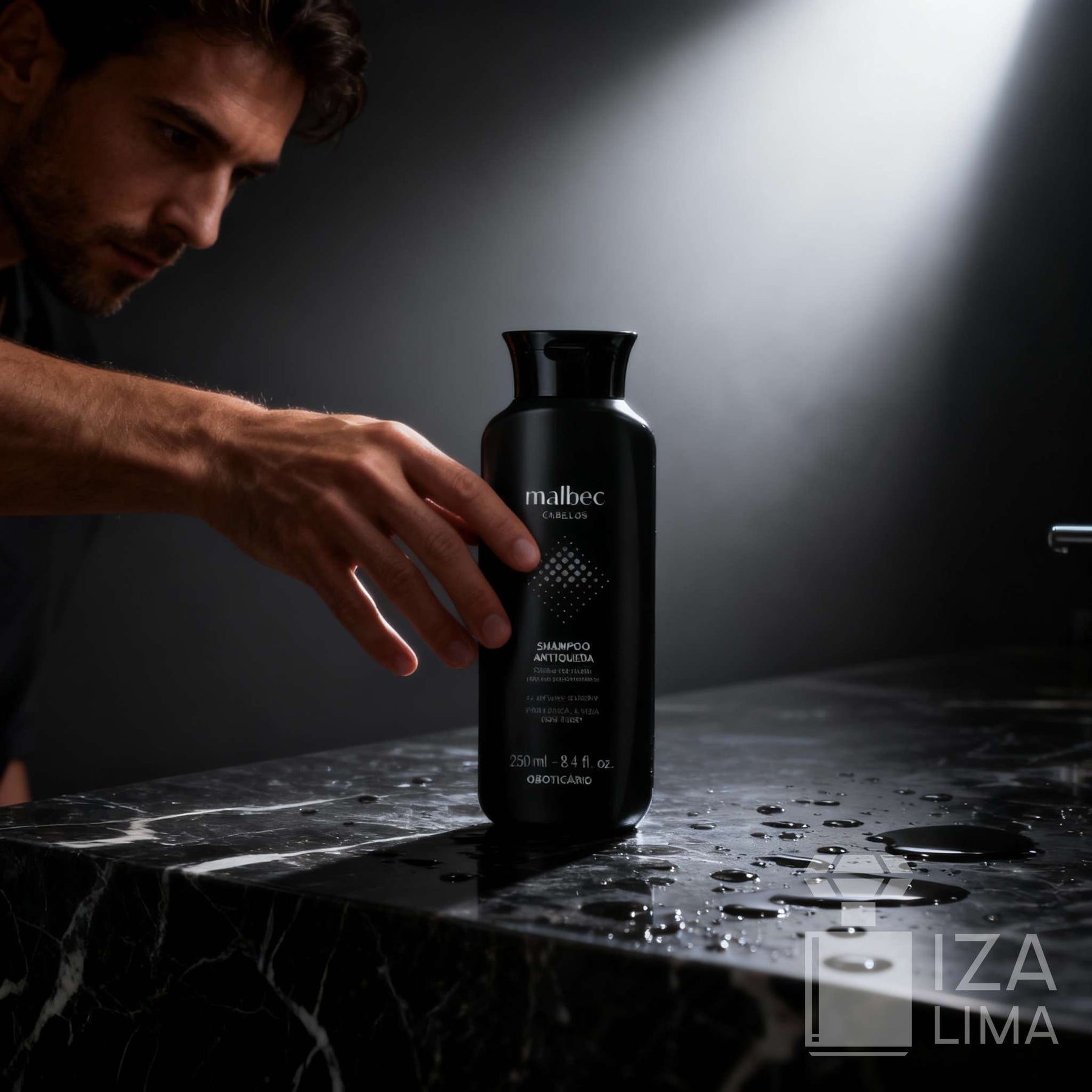 Shampoo Anti-Chute Malbec 250 ml – La solution haute performance pour cheveux masculins en perte 🌿