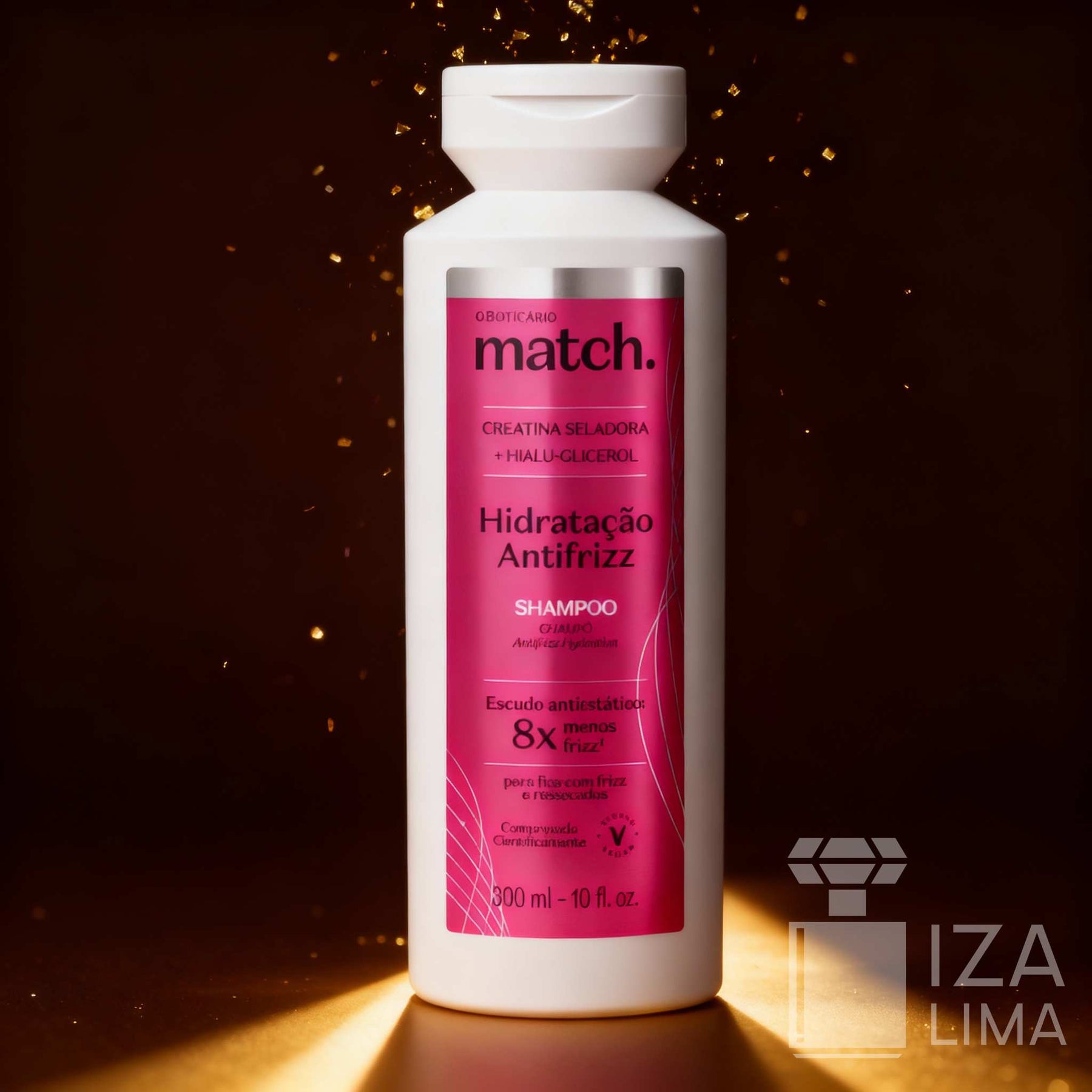 Shampoo Match Hidratação Antifrizz 300 ml