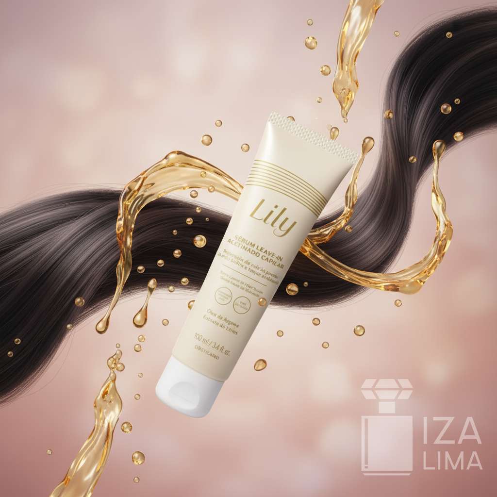 Sérum Leave-in Acetinado Capilar Lily 100 ml